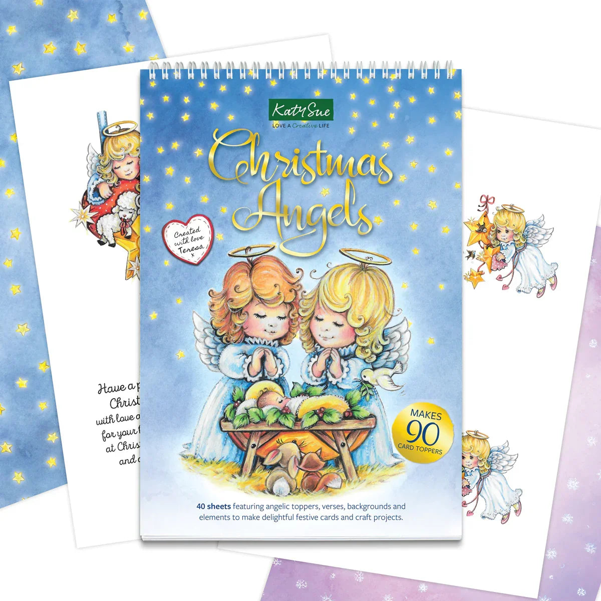 Christmas Angels Collection Paper Craft Pad-2
