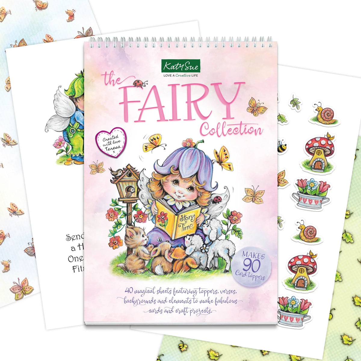 Bloc de papel para manualidades "The Fairy Collection"-2
