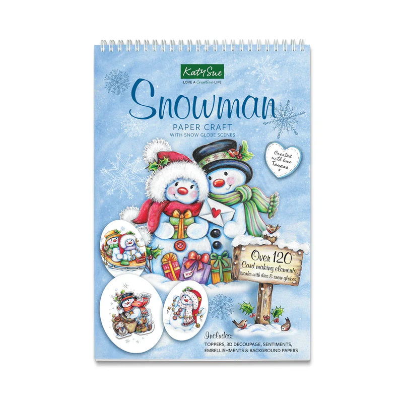 Snowman Paper Craft Pad-1