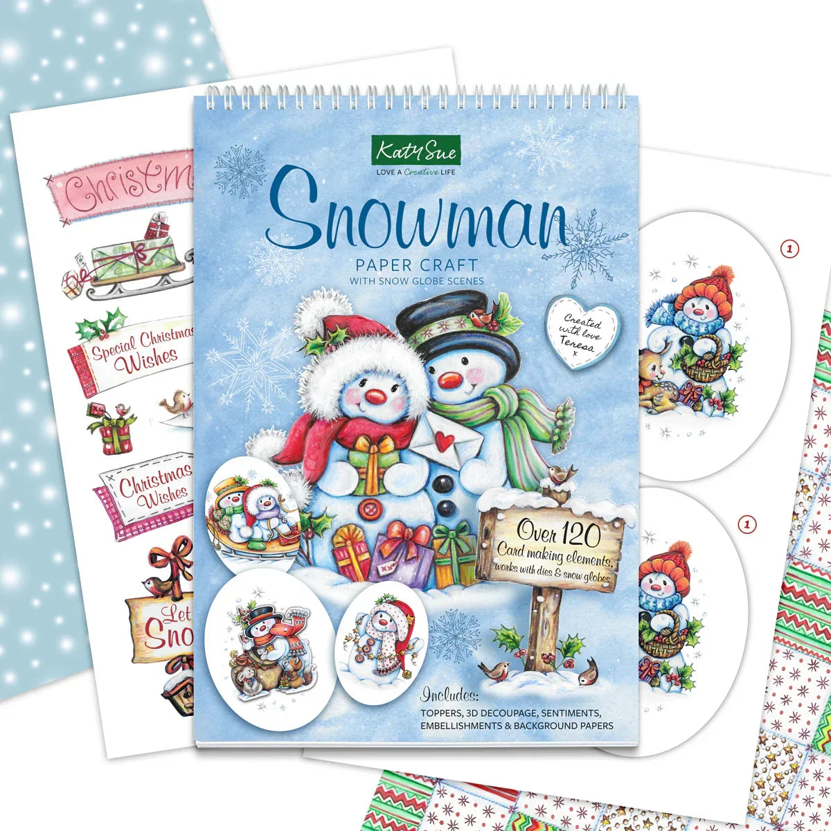Snowman Paper Craft Pad-2
