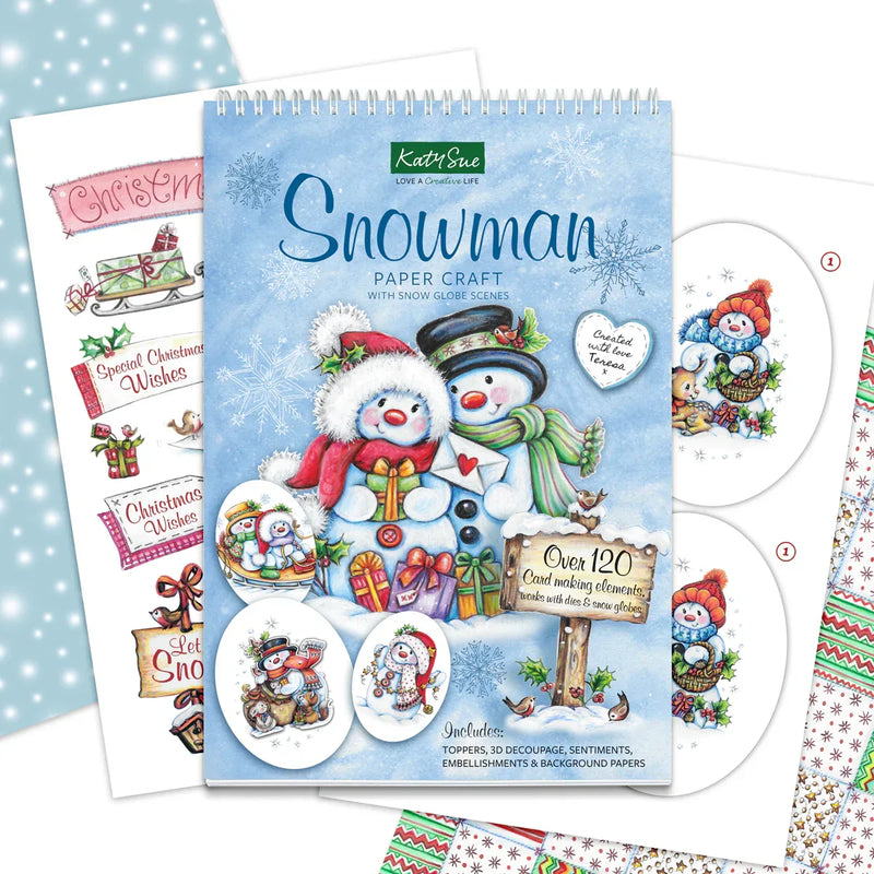 Snowman Paper Craft Pad-2
