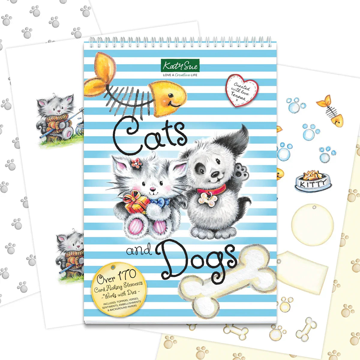 Cats and Dogs Paper Craft Pad-2
