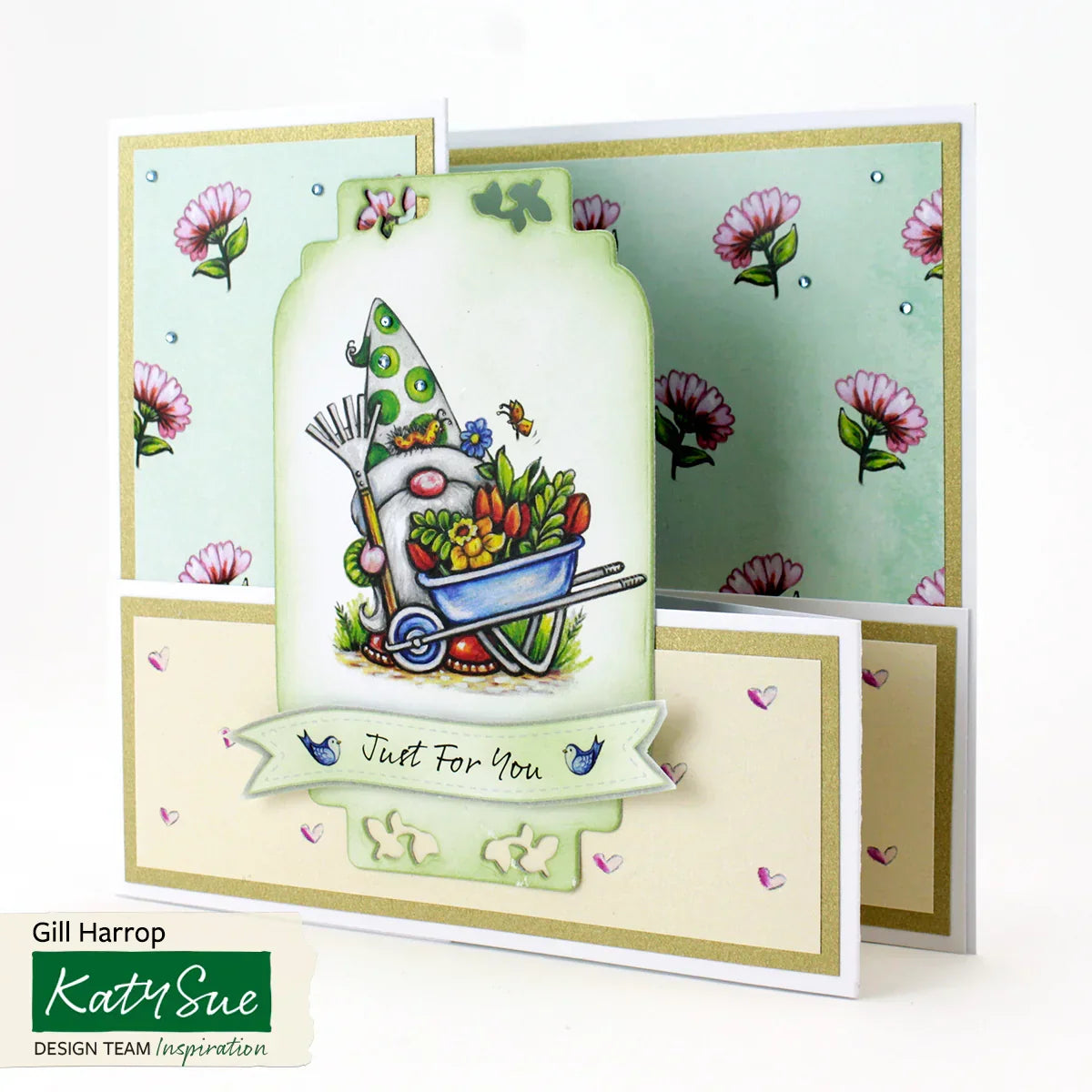 Garden Gnomes Paper Craft Pad-3