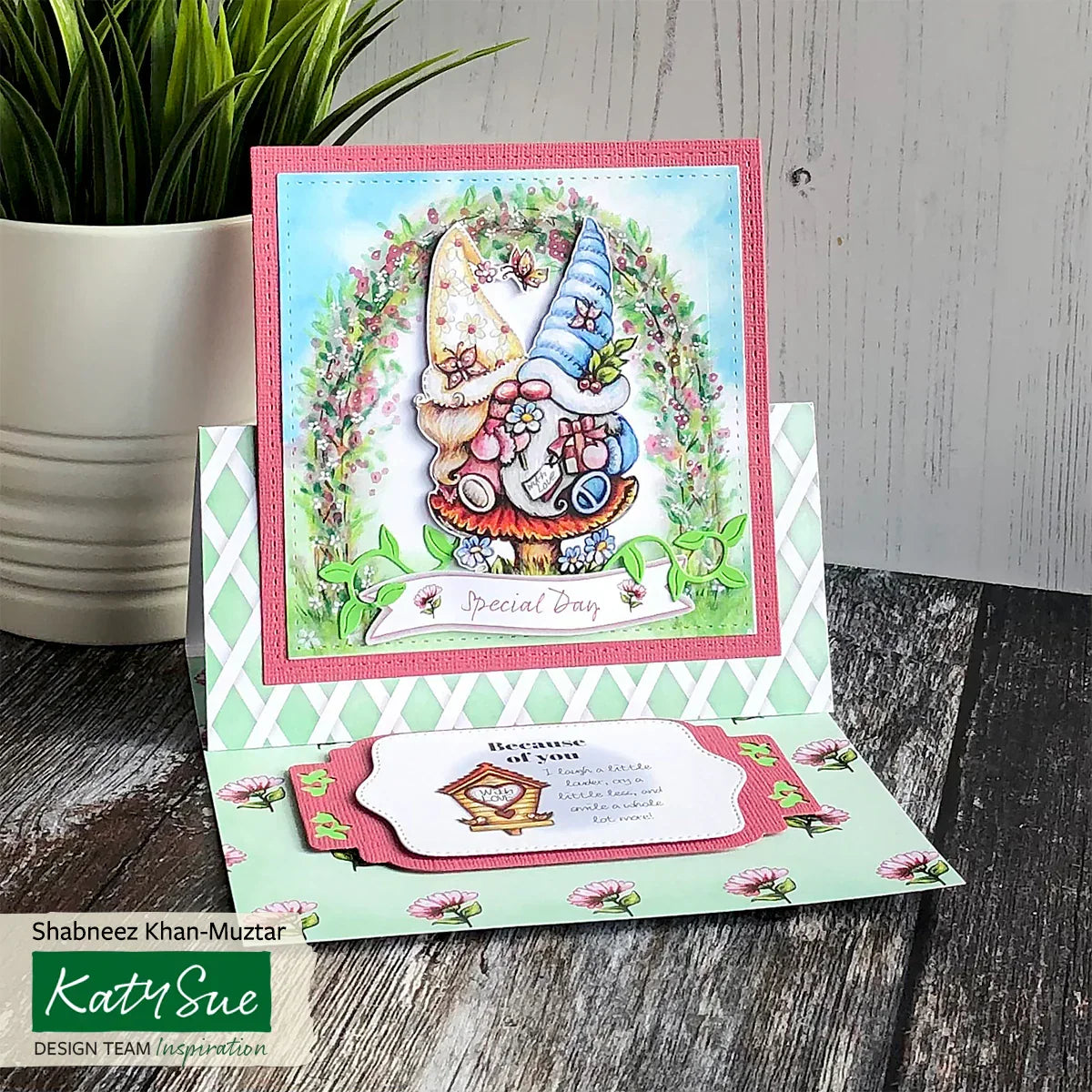 Garden Gnomes Paper Craft Pad-4