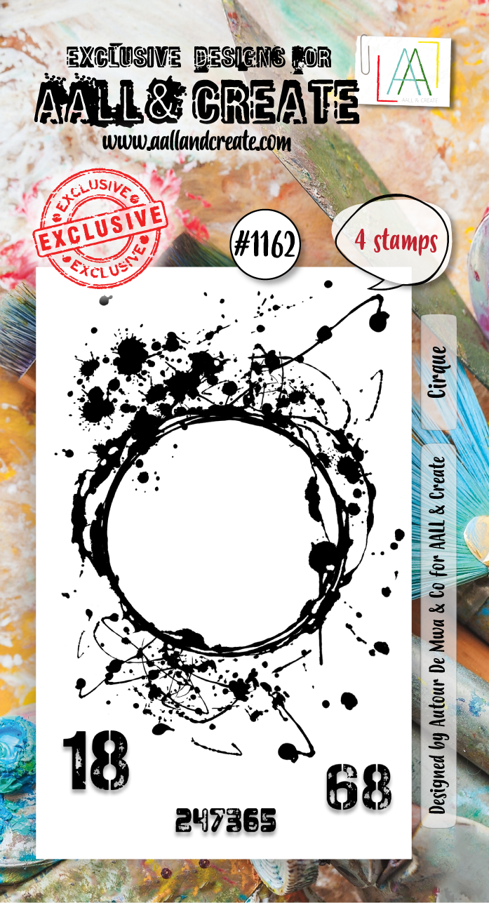 AALL and Create - A8 Stamp Set - Cirque-1