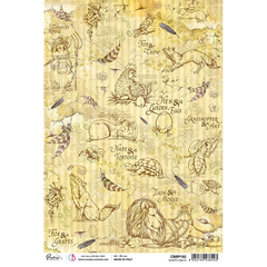 Ciao Bella Rice Paper A4 Aesop's Fables-1