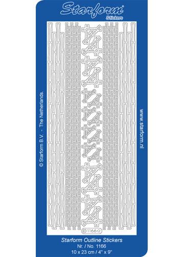 Deco Stickers - Oriental Bamboo Borders/Corners-1