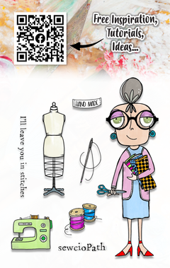 AALL and Create - A7 Stamp Set - Sew Dee-2
