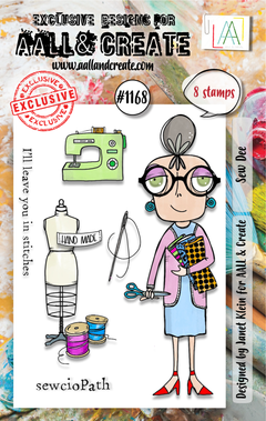 AALL and Create - A7 Stamp Set - Sew Dee-1