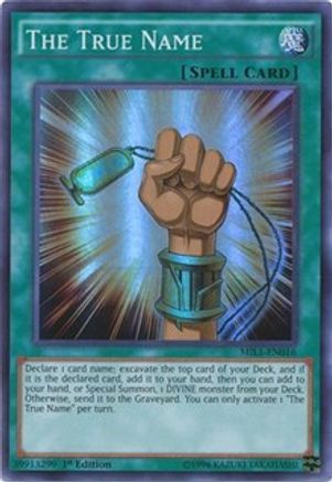 The True Name (MIL1-EN016) - Millennium Pack 1st Edition-1
