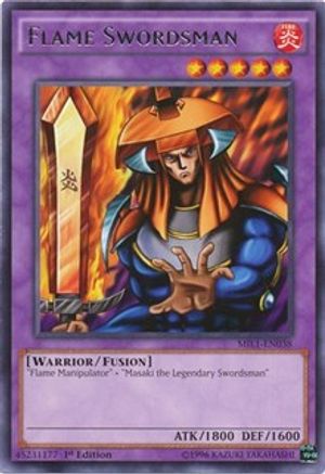 Flame Swordsman (MIL1-EN038) - Millennium Pack 1st Edition-1