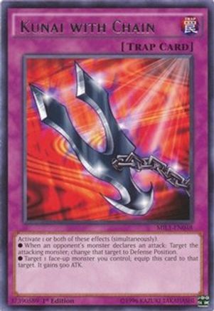 Kunai with Chain (MIL1-EN048) - Millennium Pack 1st Edition-1