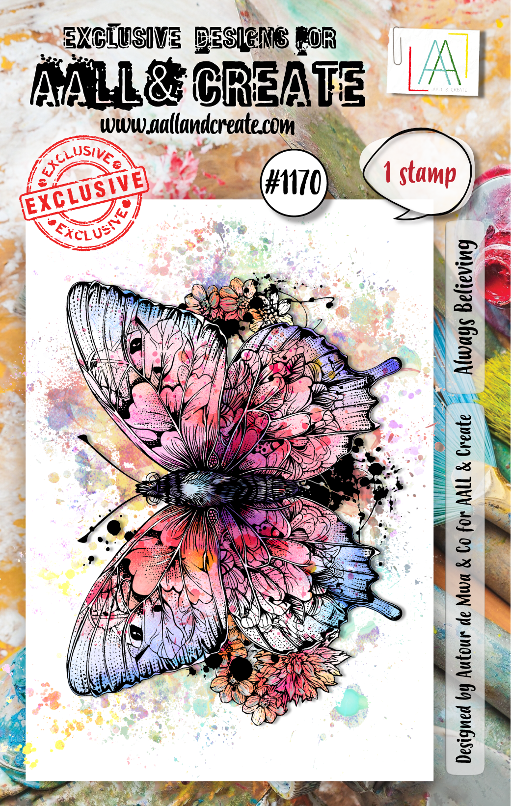 AALL and Create - Set de tampons A7 - Always Believing-1