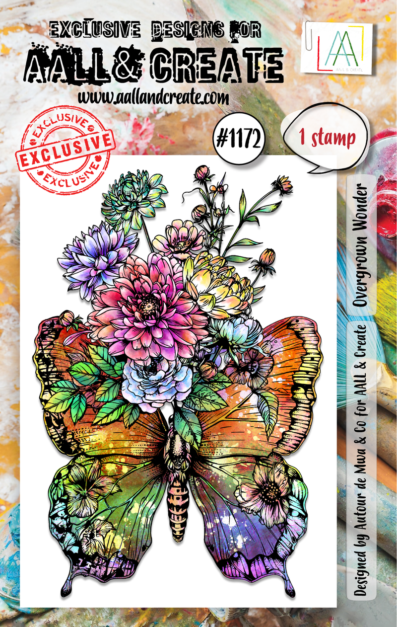 AALL and Create - A7 Stamp Set - Overgrown Wonder-1