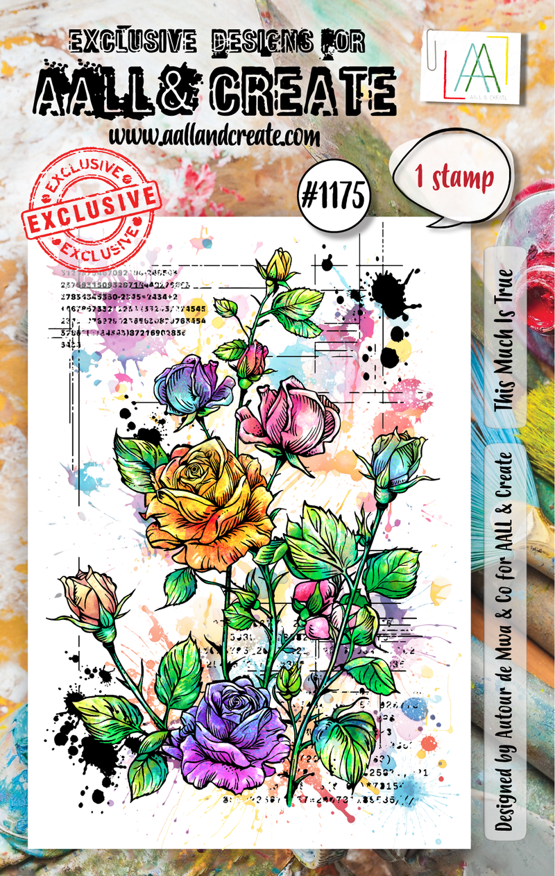 AALL and Create - A7 Stamp Set - This Much Is True-1