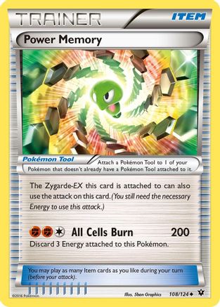 Power Memory/124 - XY  Fates Collide