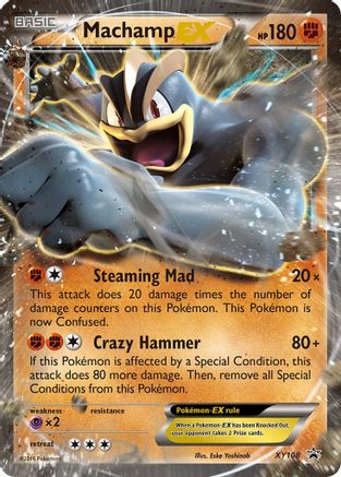 Machamp EX XY108/211 - XY Promos Holofoil-1