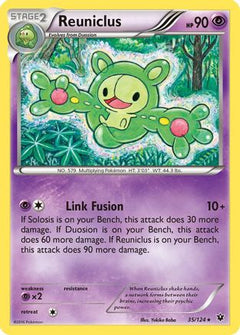 Reuniclus 35/124 - XY  Fates Collide-1