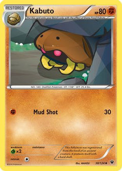 Kabuto 38/124 - XY  Fates Collide Reverse Holofoil-1