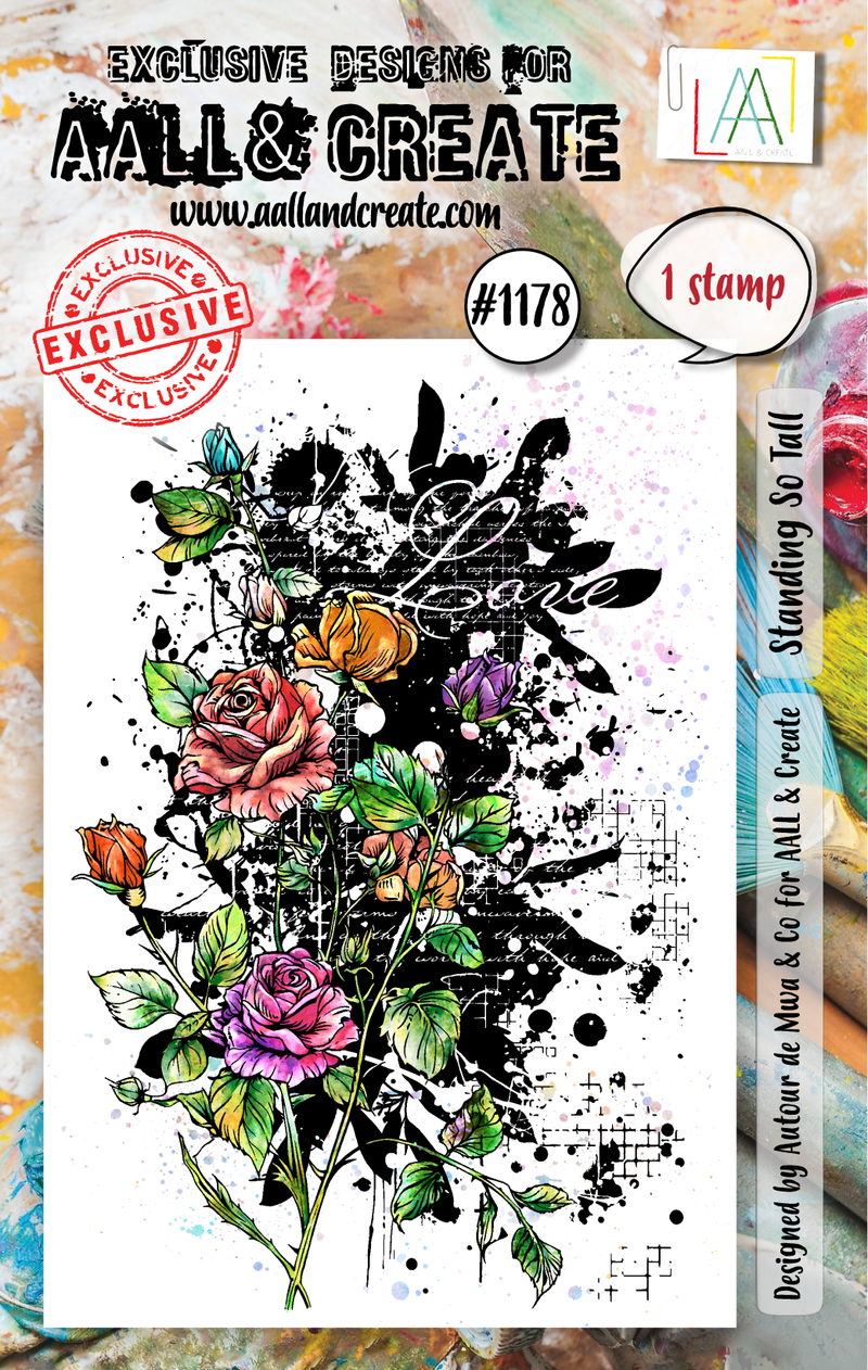 AALL and Create - A7 Stamp Set - Standing So Tall-1