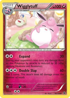 Wigglytuff 66/124 - XY  Fates Collide Reverse Holofoil-1
