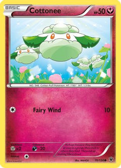 Cottonee 70/124 - XY  Fates Collide-1