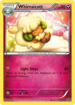 Whimsicott 71/124 - XY  Fates Collide-1