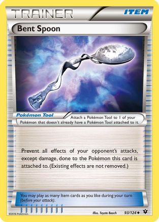 Bent Spoon/124 - XY  Fates Collide-1