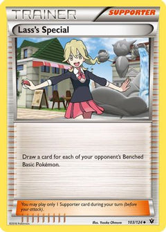 Lass's Special/124 - XY  Fates Collide Reverse Holofoil-1