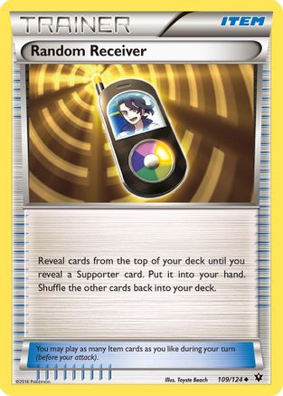 Random Receiver 109/124 - XY  Fates Collide-1