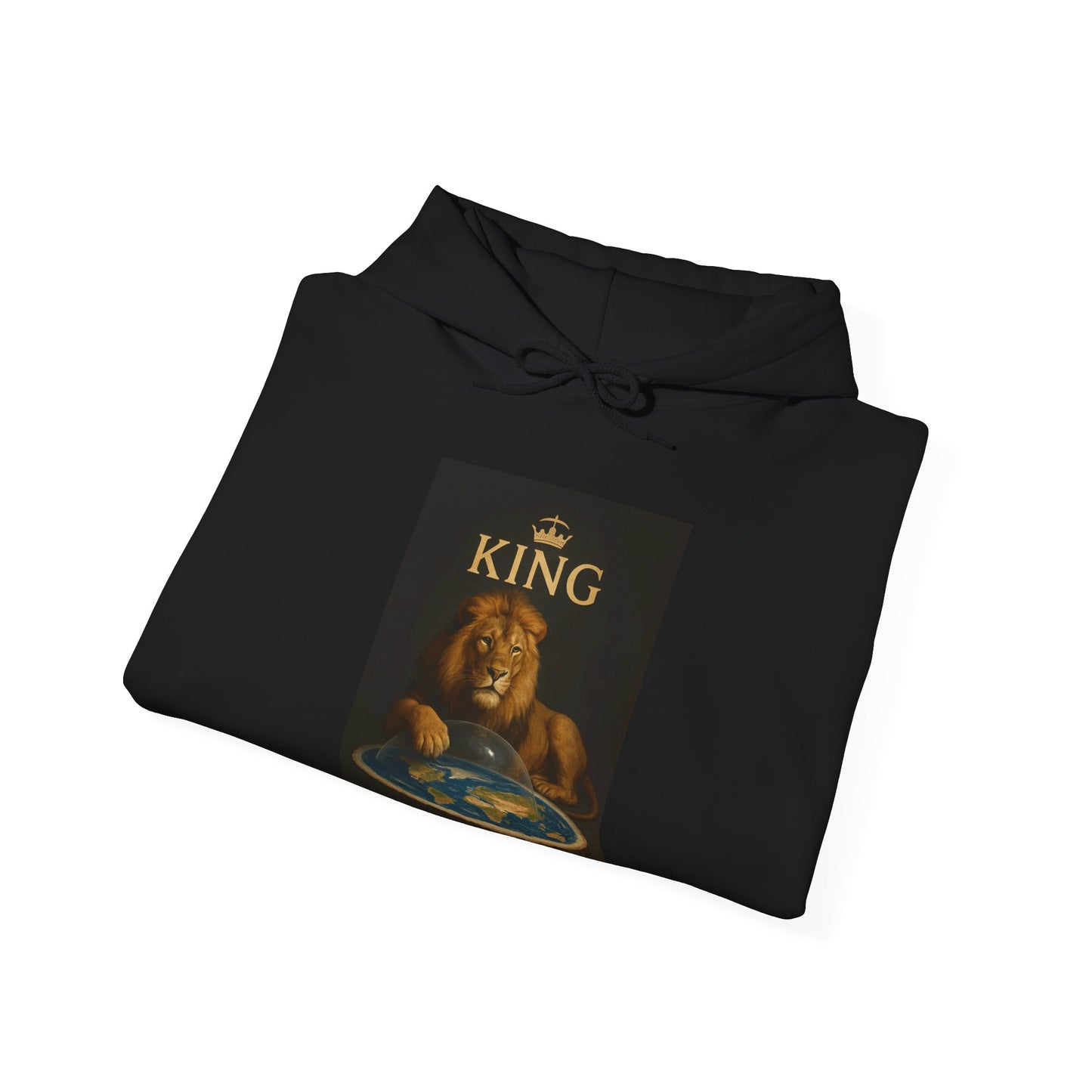 Flat Earth King Unisex Hoodie