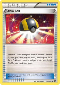 Ultra Ball 113/124 - XY  Fates Collide-1