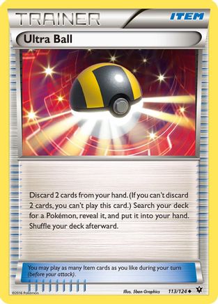 Ultra Ball 113/124 - XY  Fates Collide-1