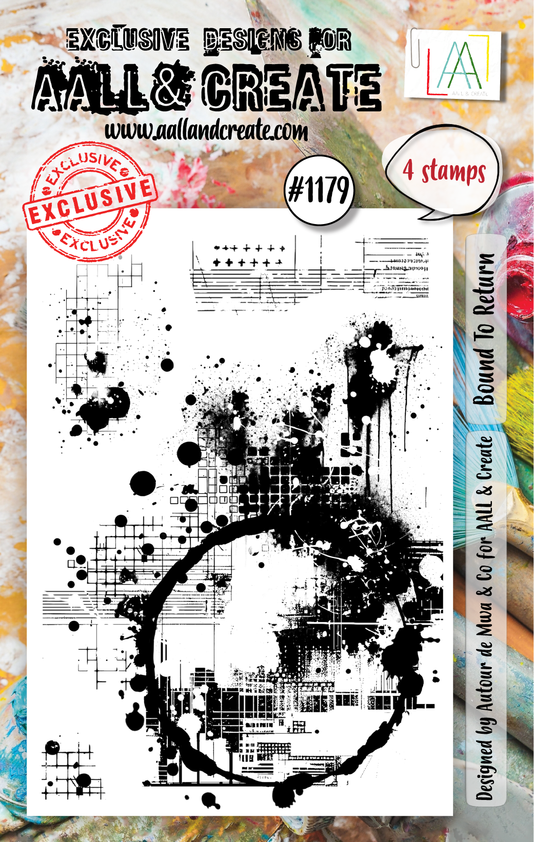 AALL and Create - Set de tampons A7 - Bound To Return-1