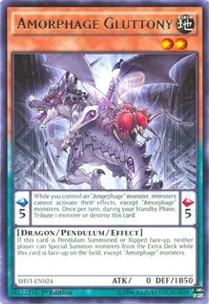 Amorphage Gluttony (SHVI-EN024) - Shining Victories Unlimited-1