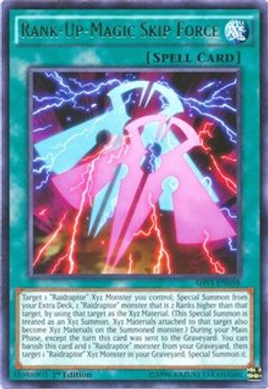 Rank-Up-Magic Skip Force (SHVI-EN058) - Shining Victories 1st Edition-1