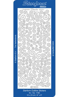Deco Stickers - Doodle Design Swirls-1