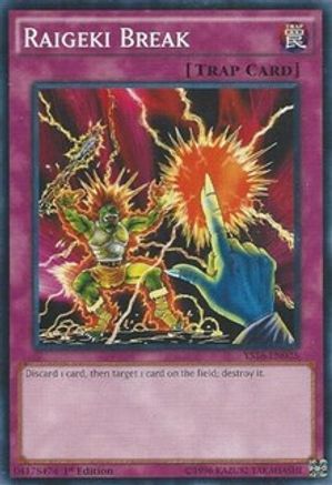 Raigeki Break (YS16-EN035) - Starter Deck: Yuya 1st Edition-1