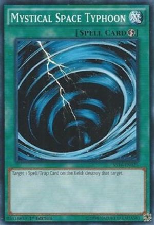 Mystical Space Typhoon (YS16-EN025) - Starter Deck: Yuya 1st Edition-1