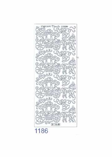 Deco Stickers - Doodle Horse & Carriage-1