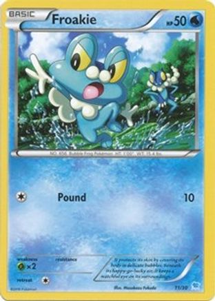Froakie (23) - XY Trainer Kit Pikachu Libre & Suicune-1