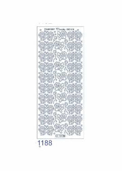Deco Stickers - Doodle Butterflies-1