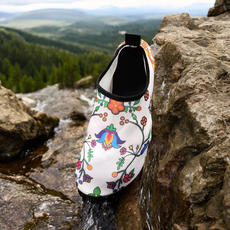 Petal Grace Aqua Shoes-2