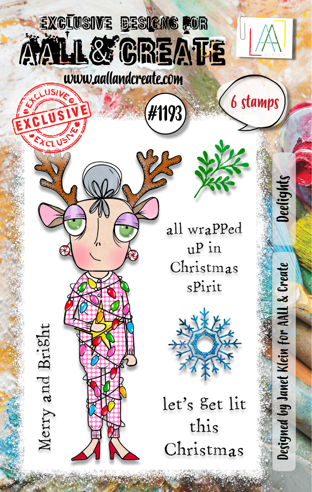 AALL and Create - Set de tampons A7 - Deelights-1