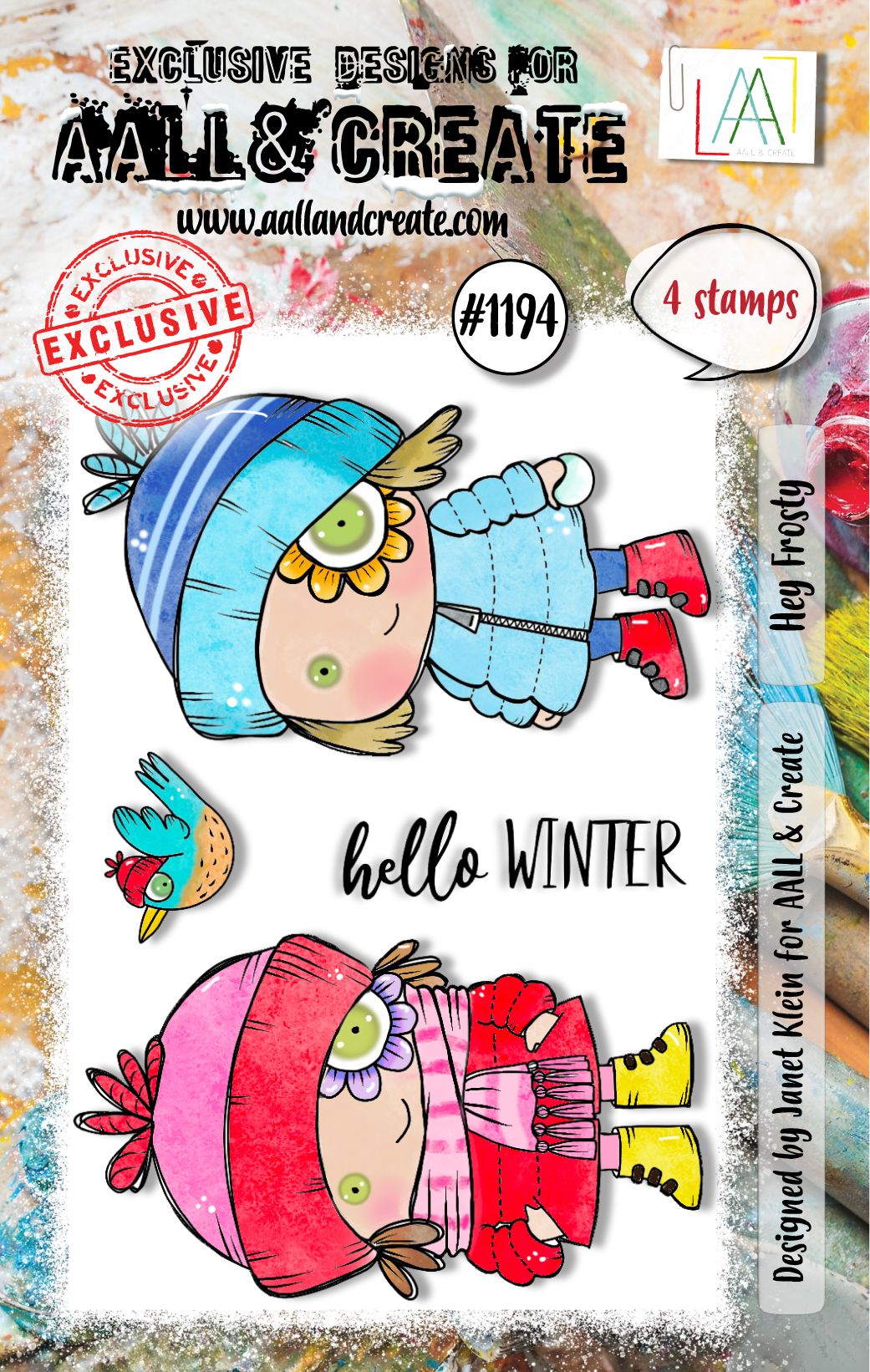 AALL and Create - Set de tampons A7 - Hey Frosty-1