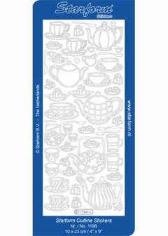 Deco Stickers - Tea Time-1