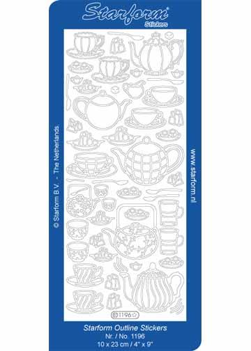Deco Stickers - Tea Time-1