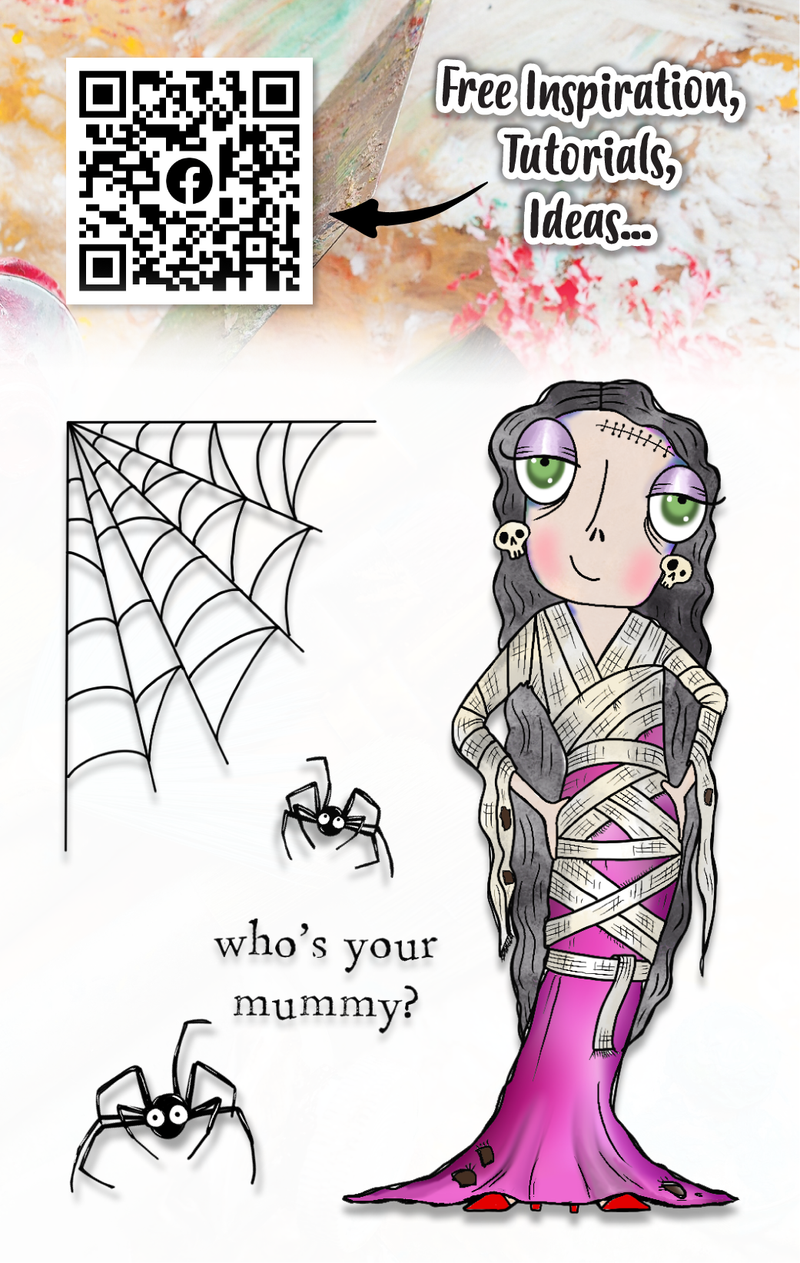 AALL and Create - A7 Stamp Set - Dee of Darkness-2