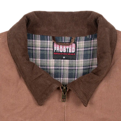 Frosted Skateboards Work Jacket - Brown-2