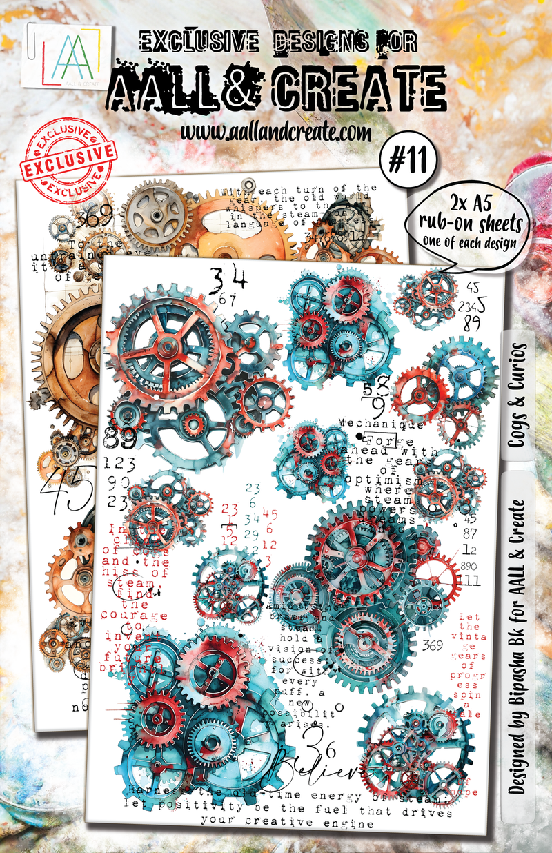 AALL and Create - Rub-Ons - Cogs & Curios-1